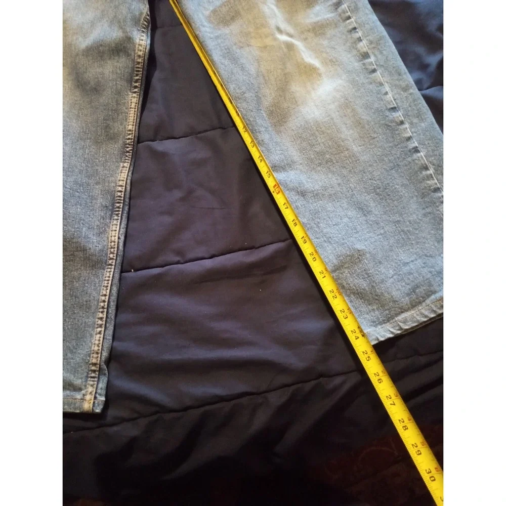 Levi's 550 Mens 40x30 Relaxed Fit Straight‎ Leg Jeans Medium Wash Pants